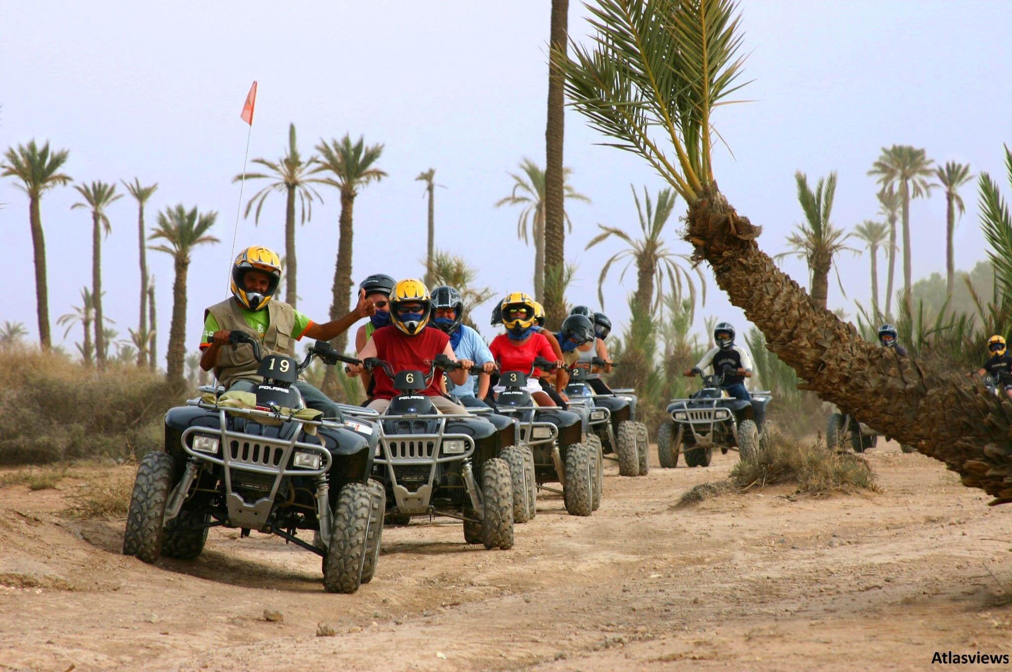 Palm Grove Quad Biking in Marrakech